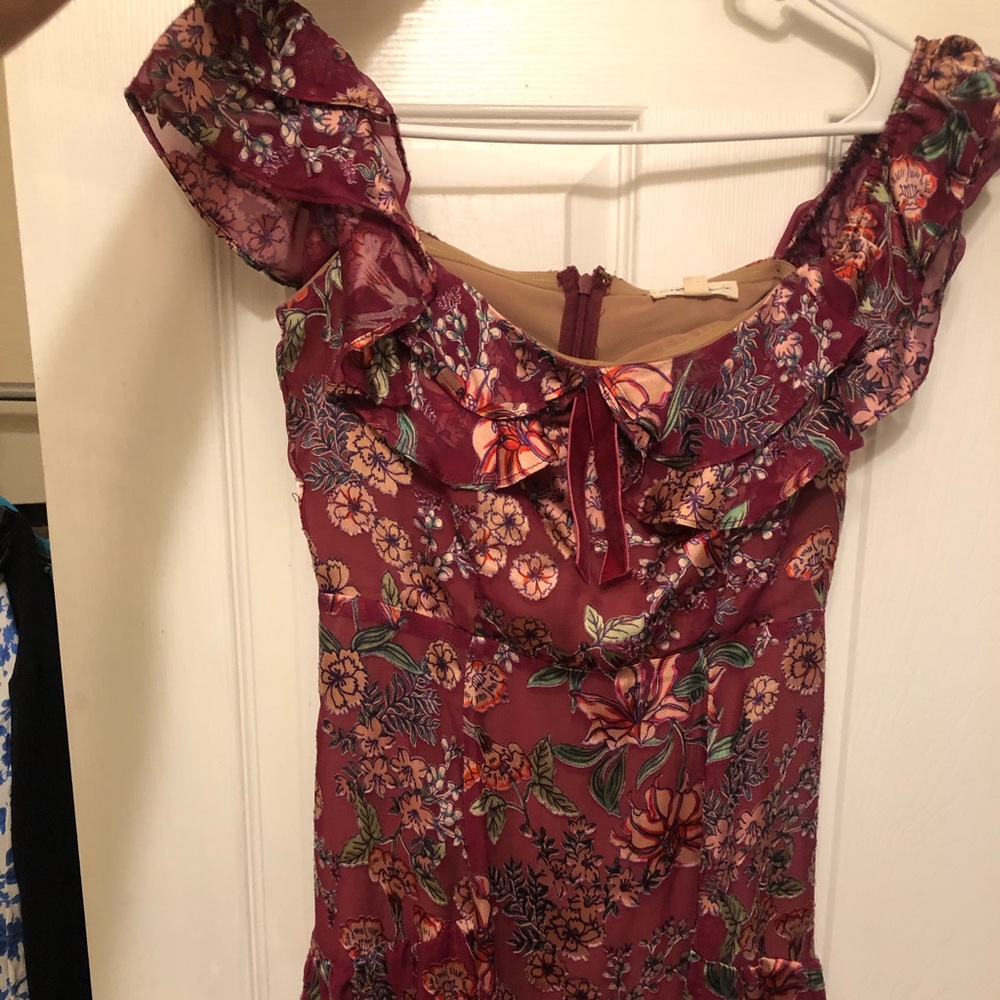 For Love and Lemons Silk Cocktail Dress